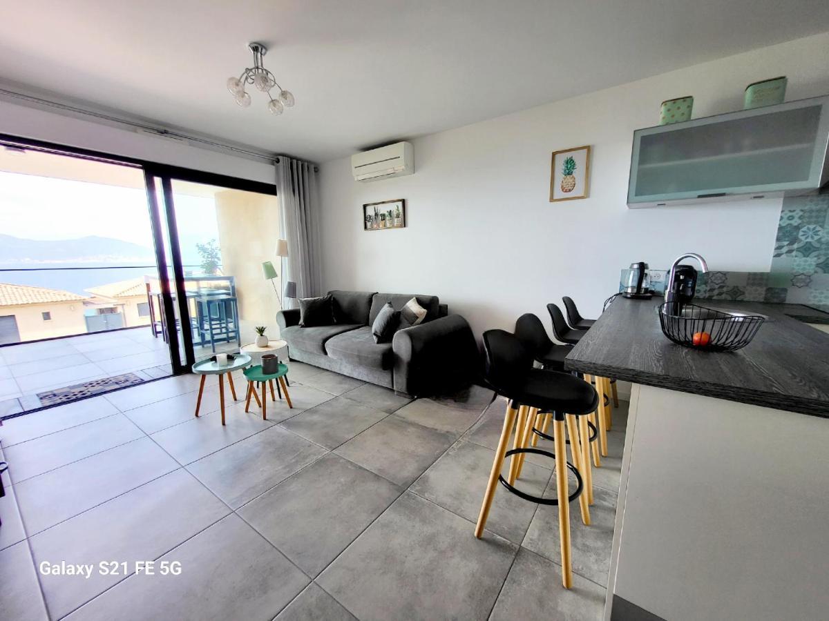 Appartement De Standing Bord De Mer Pietrosella Esterno foto